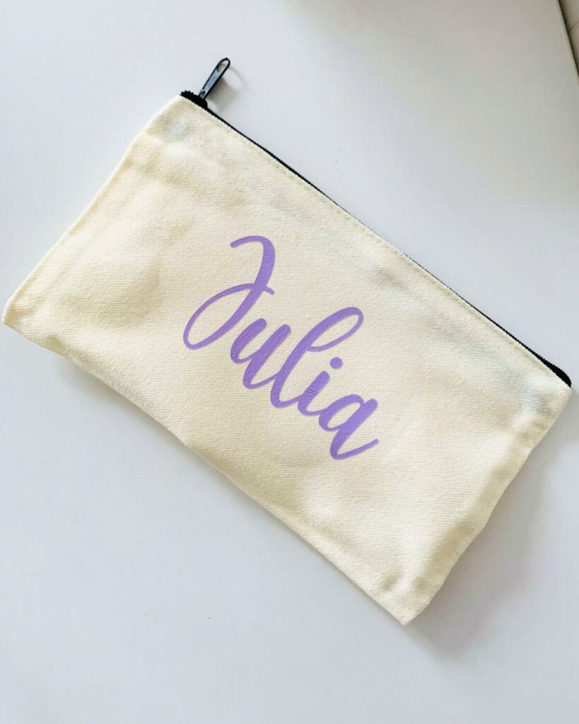neceser con nombre estampado personalizado