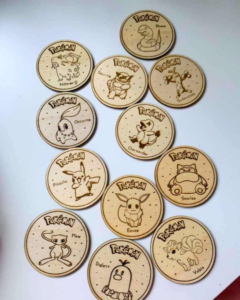 posavasos de pokemon
